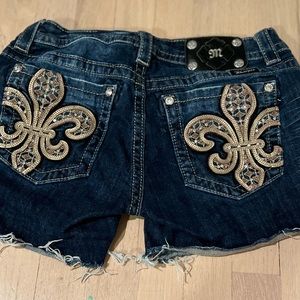Vintage Miss Me Jean Shorts